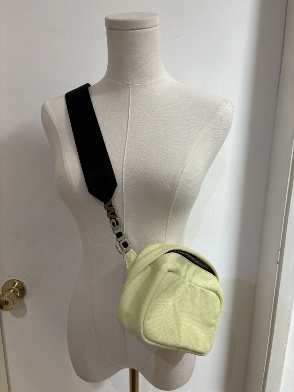 Alexander Wang Canvas Yellow Crossbody Bag